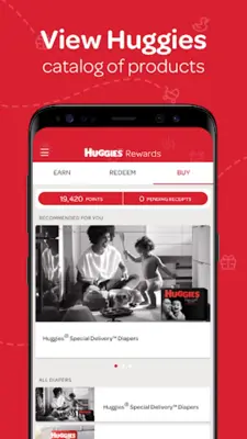 Huggies Rewards android App screenshot 0