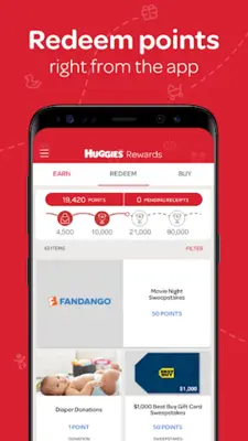 Huggies Rewards android App screenshot 1